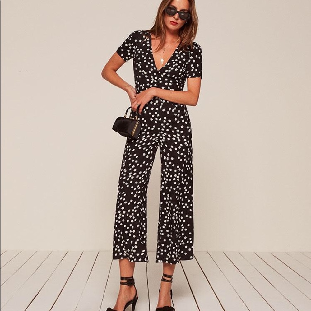 Reformation France Jumpsuit in Garland